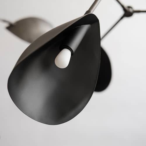 Suspension Stingray métal marron / Modulable - 152 x 121 cm - 101 COPENHAGEN - Bronze - Fer