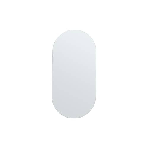 Walls Medium Wall mirror glass mirror / L 50 x H 100 cm - House Doctor - 50 x 100 cm - Glass, Iron, MDF