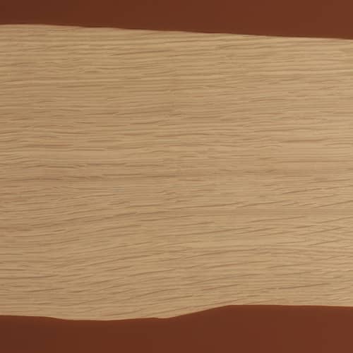 Accessorio  legno marrone / Piano Second Nature Ø 61 cm - Per tavolini estraibili Ø 62 cm - Ethnicraft - Piano/vassoio / Ruggine e rovere - Impiallacciatura di rovere, Vetro serigrafato