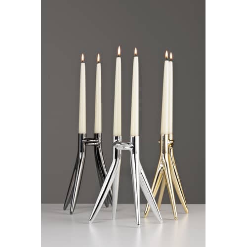 Chandelier Abbracciaio métal or / Philippe Starck, 2012 - Kartell - Or - Aluminium