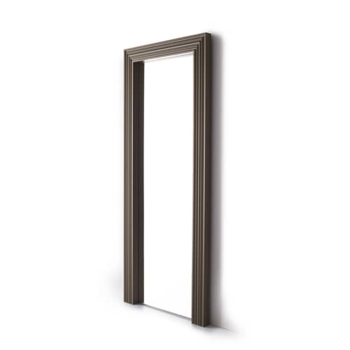 Oodh Free standing mirror metal gold / L 81 x H 190 cm - Opinion Ciatti - L 81 cm / Bronze - Extruded aluminium, Glass