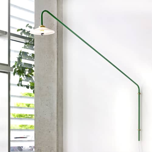 Wandleuchte mit Stromkabel Hanging Lamp n°1 metall gold / H 140 x B 175 cm - valerie objects - Messing - Glas, Stahl