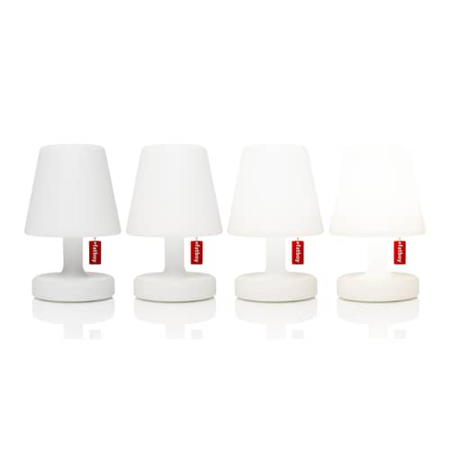 Lampada da esterno ricaricabile senza fili Edison the Petit LED materiale plastico bianco / H 25 cm - Fatboy - bianco - Polipropilene