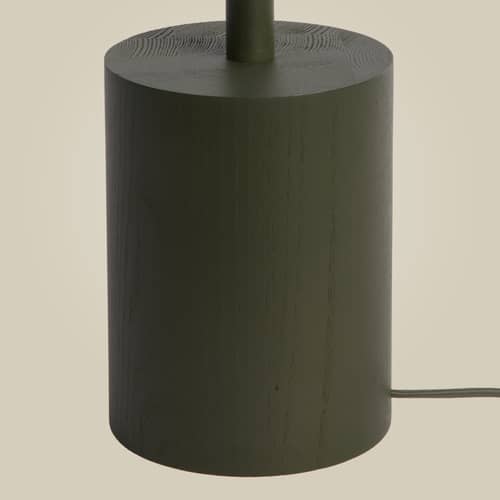 Lampadaire Okinawa LED / 1 diffuseur orientable - GOOD&MOJO - Vert - Frêne
