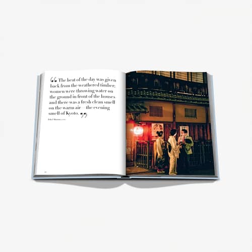 Kyoto Serenity Book paper multicoloured / English language - Editions Assouline - Kyoto - Linen, Paper