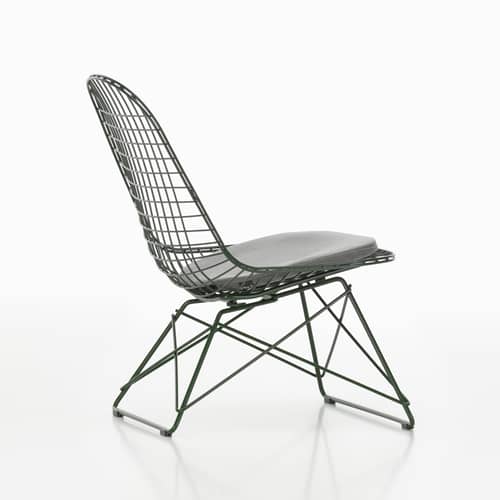 Cuscino per seduta Soft Seat OUTDOOR tessuto grigio / type B - L 41,5 x P 37 cm - Vitra - Grigio scuro (tessuto Simmons 61) - Schiuma di poliuretano, Tessuto outdoor