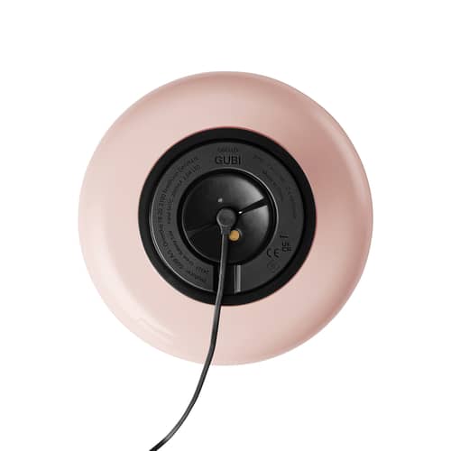 Lampe extérieur sans fil rechargeable Obello LED verre rose / Bill Curry, 1971 - Gubi - Rose poudré - Verre soufflé bouche