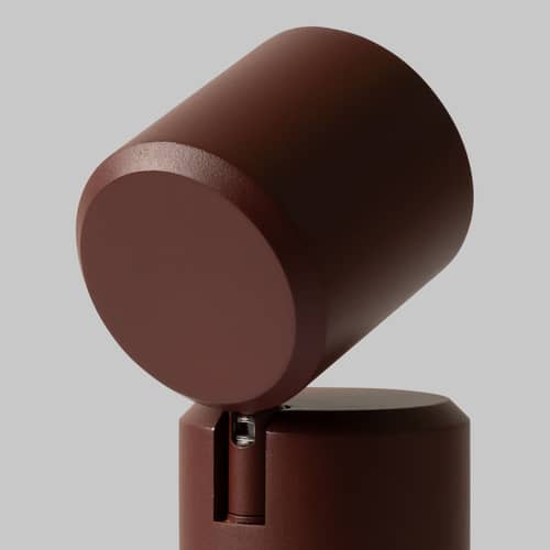 Lampe sans fil rechargeable Milan LED / Applique - Orientable - It\'s about Romi - Bordeaux - Aluminium