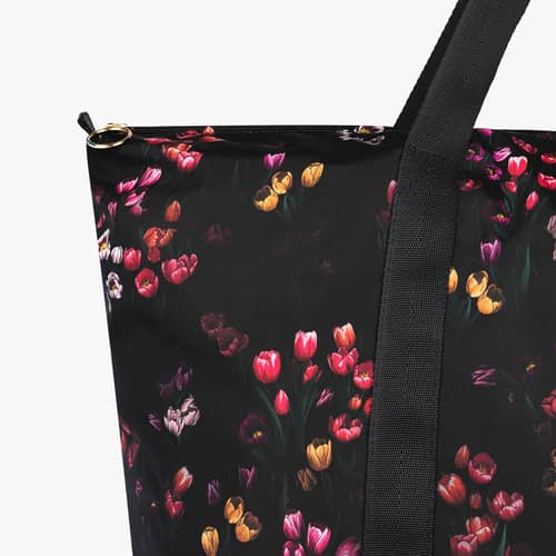 Sac week-end Tulips  / Recyclé - Fabriqué à Barcelone - WOUF - Tulips - Polyester recyclé