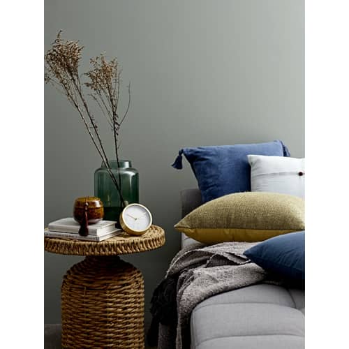 Table d\'appoint Camo   / Ø 47 x H 47 cm - Bloomingville - Naturel - Jacinthe d\'eau