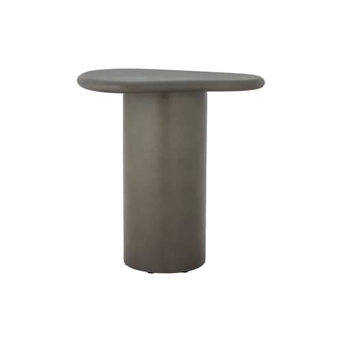 Table d\'appoint Marcey / Fibrociment - Bloomingville - Gris foncé - Fibrociment peint