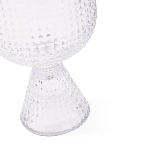 Set de 4 verres à vin Rooftop / 390 ml - Pols Potten - Transparent - Verre