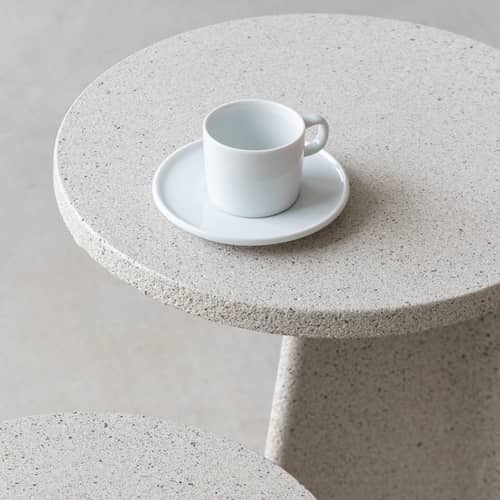 Table d\'appoint Ancora béton gris / Ø 35,5 x H 47 cm - Magis - / Ø 35 x H 47 cm - Béton