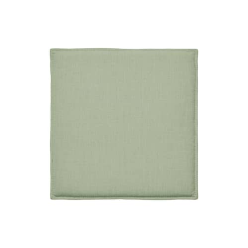  Accessory textile green / Pebble seat cushion for Dapple Chair & Dining chair - Ferm Living - Green Tea - Foam, Outdoor fabric