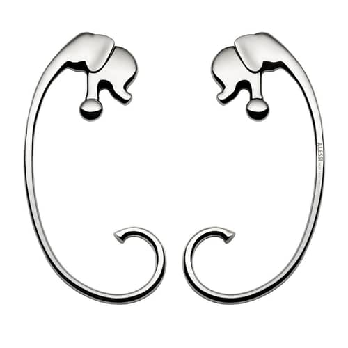 Jumbo Bag hook metal - Alessi - Steel - Stainless steel