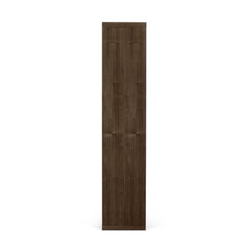 Bibliothèque Rotterdam bois naturel / L 70 x H 159 cm - POP UP HOME - Noyer - Panneau aggloméré, Placage de noyer