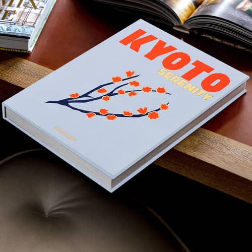 Libro Kyoto Serenity carta multicolore / Lingua inglese - Editions Assouline - Kyoto - Carta, Lino