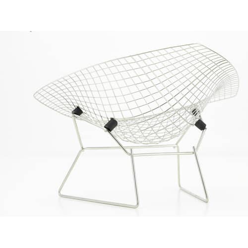 Diamond Chair Miniature metal /  Bertoia (1952) - Vitra - Diamond Chair - Metal