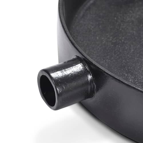Piatto da forno FCK Small ceramica nero / Ø 25 x H 5,3 cm - Serax - Nero - Gres smaltato