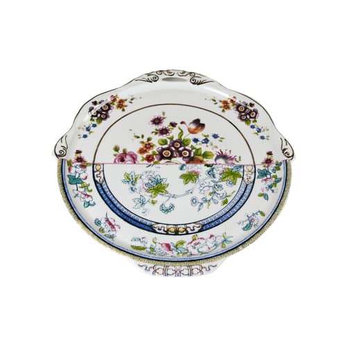 Plat Hybrid Dorotea céramique multicolore / Ø 35 cm - Seletti - Multicolore - Porcelaine Bone China
