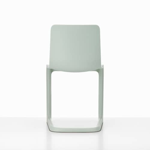 Chaise EVO-C plastique vert - Vitra - Menthe clair - Polypropylène