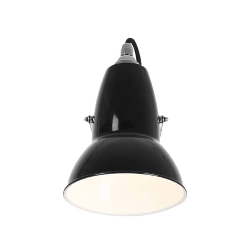 Wandleuchte Original 1227 Mini metall schwarz / Neuauflage 1930\' - Anglepoise - Tiefschwarz - Gussaluminium, Stahl