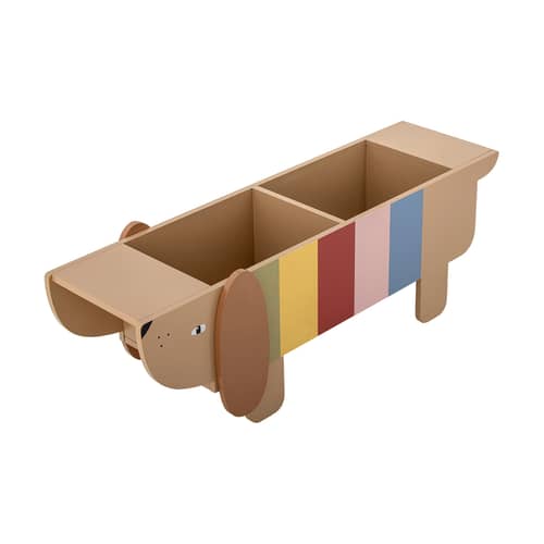Rangement Charlie / Etagère à livres - 108 x 37 x H 32 cm - Bloomingville - Multicolore - MDF