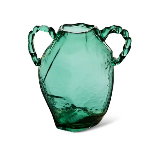 Vaso Gemstone Amfora vetro verde / Di Nienke Sikkema - HK LIVING - Saphir - Vetro