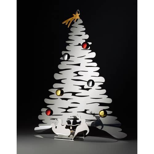 Weihnachtsdeko Bark Tree von Alessi - rot