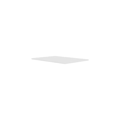 Accessorio  legno bianco / Piano/vassoio superiore per un modulo Montana Mini - L 35 x P 25 cm - MONTANA - Nuovo Bianco 101 - MDF laccato
