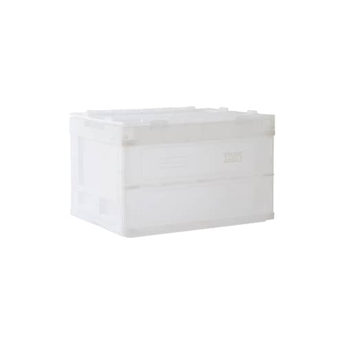 Blox Medium Box plastic material transparent / 52.5 x 36 x H 33 cm - STUDIO ABOUT - 52.5 x 36 x H 33 cm - Polypropylene