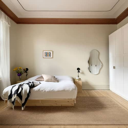 Lit double Kanso / Pour matelas 140 x 200 cm - 4 tiroirs - KARUP - Pin clair / Avec 4 tiroirs - Pin massif certifié FSC