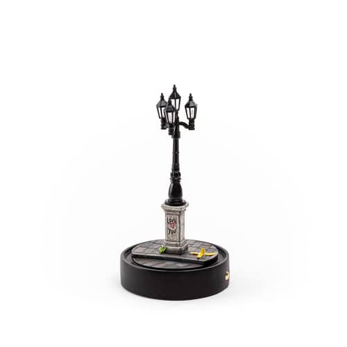 Tischleuchte My Little Corner LED glas transparent / LED - H 22 cm - Seletti - Schwarz / Transparent - Glas, Harz