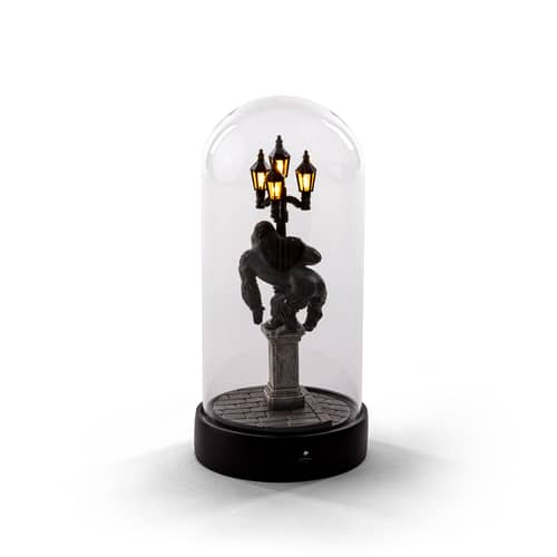 Tischleuchte My Little Kong LED glas transparent / LED - H 22 cm - Seletti - Schwarz / Transparent - Glas, Harz
