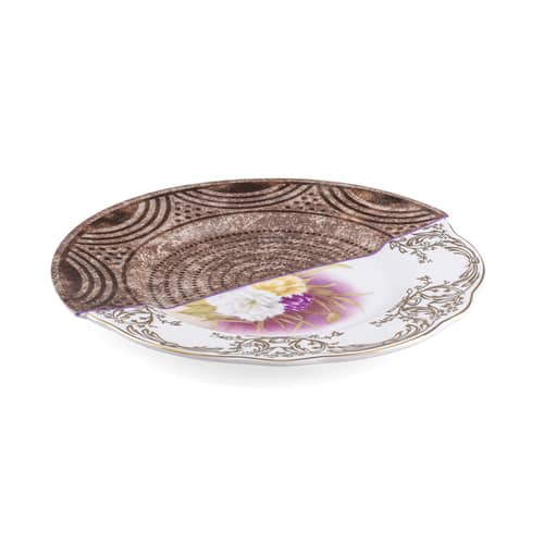 Assiette à dessert Hybrid Nok céramique multicolore / Ø 20 cm - Seletti - Nok - Porcelaine