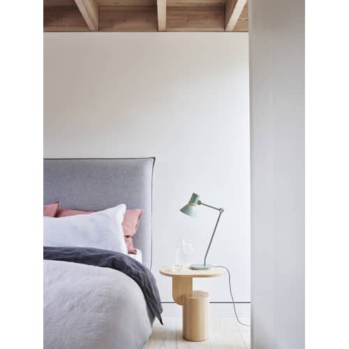 Lampe de table Type 80 métal vert - Anglepoise - Vert Pistache - Acier, Aluminium, Fonte