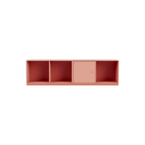 Rangement Line / L 139.2 x P 30 cm H 38.4 cm - MONTANA - Rhubarb 151 - MDF laqué