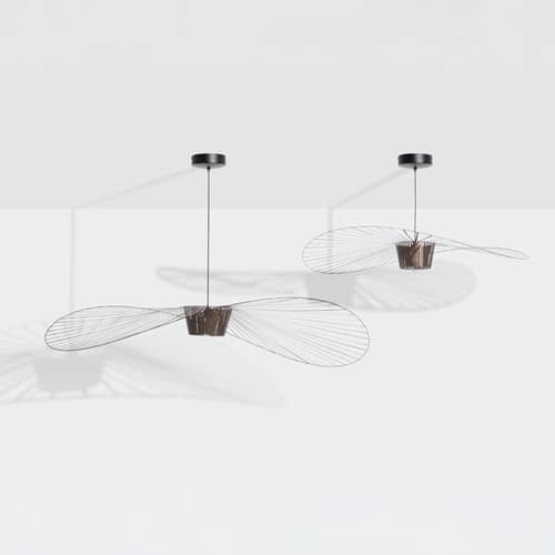 Suspension Vertigo bronze Moyenne / Ø 140 cm - Constance Guisset, 2010 - Petite Friture - Bronze - Fibre de verre, Polyuréthane