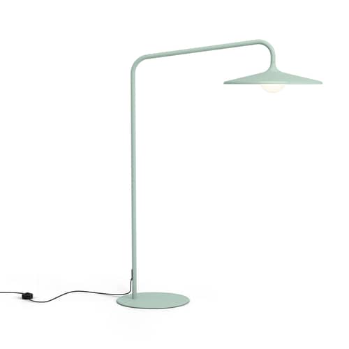 Lampada da terra da esterno Archigrande metallo verde / Oversize - H 233 cm - Fatboy - Verde - Acciaio termolaccato, Alluminio termolaccato