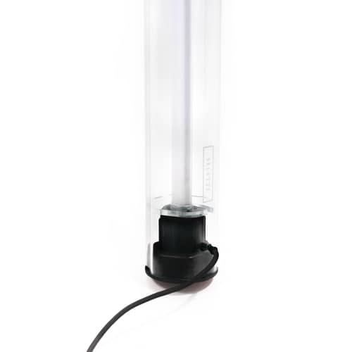 Lampe Bic noir design / LED - H 178 cm - Seletti - Noir - Polycristal
