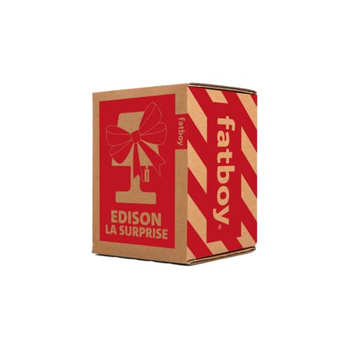 Lampe extérieur sans fil rechargeable Edison the Mini La Surprise plastique blanc / Ø 9 x H 15 cm - Fatboy - Blanc - ABS, Polypropylène