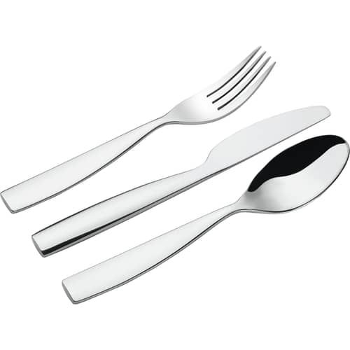 Ménagère Dressed métal / Coffret 24 pièces - Alessi - 24 pièces - Acier brillant - 2 - Acier inoxydable