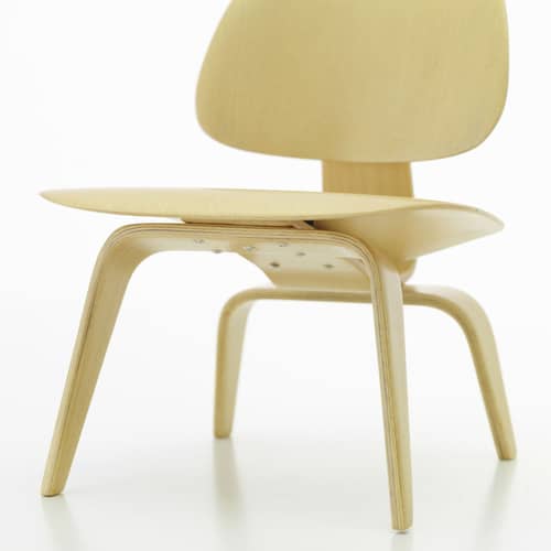Miniature LCW bois naturel / Eames (1945) - Vitra - LCW - Contreplaqué