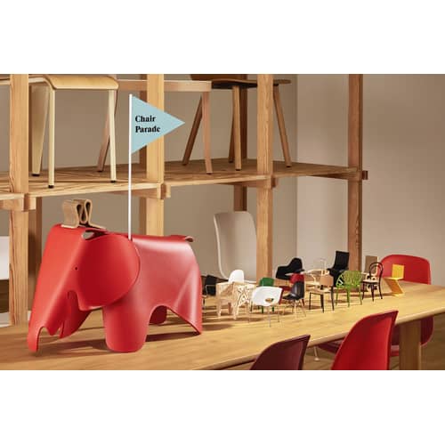 Vitra LCW Miniature - natural wood | Made In Design UK
