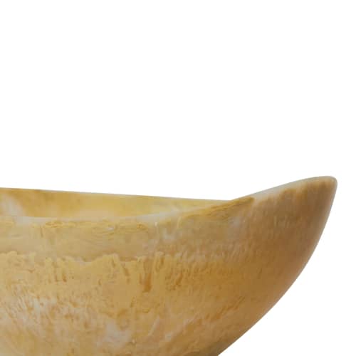 Saladier Patio / Ø 22,5 x H 10 cm - Résine - HK LIVING - Jaune - Résine