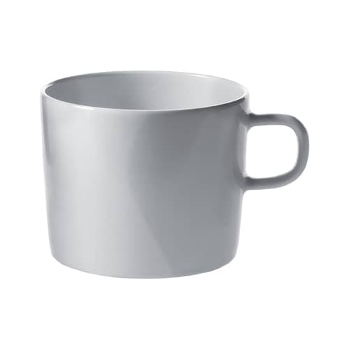 Tasse à café Platebowlcup céramique blanc - Alessi - Tasse blanche - Porcelaine