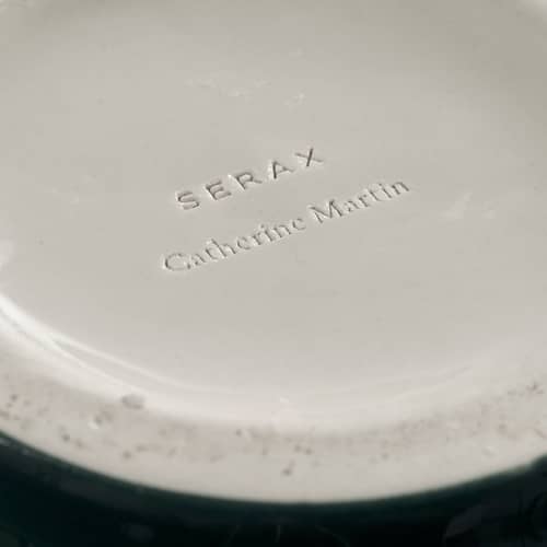 Vase Flamboyance keramik grün / Small – H 32 cm - Serax - Grün - Sandstein