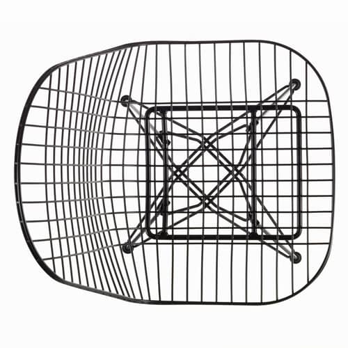 Chaise Wire Chair DKR métal noir / By Charles & Ray Eames, 1951 - Vitra - Noir - Acier laqué époxy