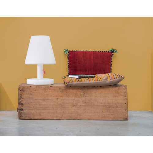 Lampe d\'extérieur Edison the Medium Bluetooth / H 51 cm - LED - Fatboy - Blanc / Bluetooth - Polyéthylène