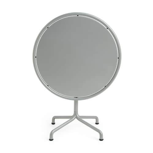 Table ronde Deville métal gris / Ø 80 cm - Hay - Gris argent - 
